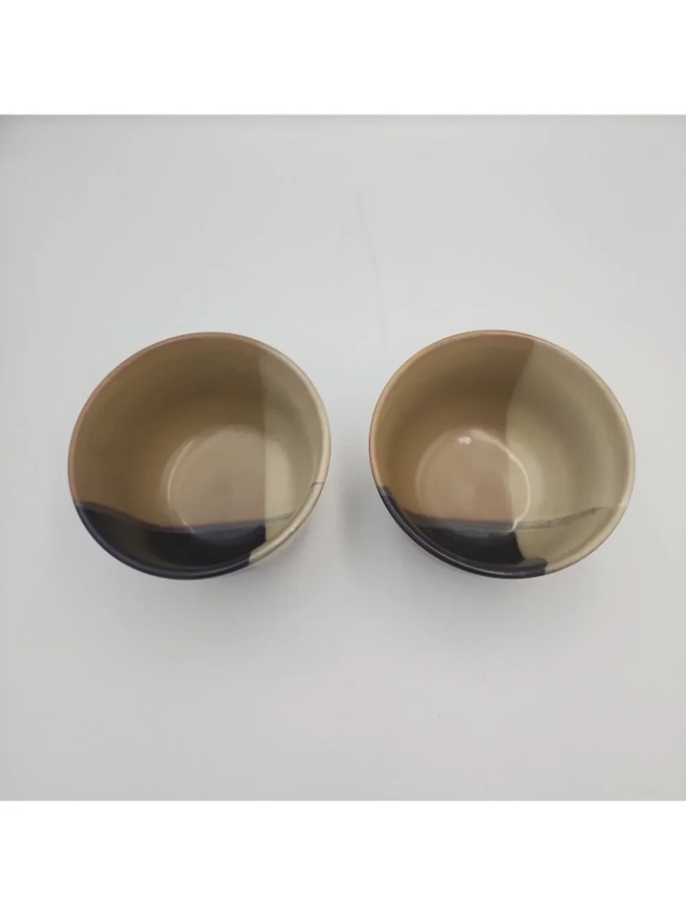 Sango Gold Dust Black 5.25” Bowls Set Of 2